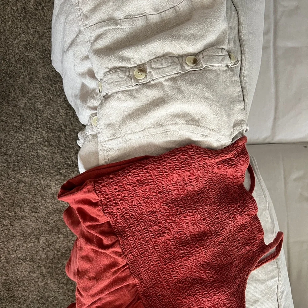 Lot of 5 Women’s Old Navy Rompers & Casual Dresses- Medium or Petite Med. Cotton - Picture 4 of 10